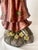 Large Folk Art Country Whimsical Bunny Rabbit Holding a Basket Statue Excellent Condition. For Sale - Image 9 of 11