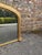 Antique English Arched Top Gilt Ribbed Overmantle Mirror, 1800s For Sale - Image 3 of 7