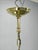 Czech Neo-Baroque Brass Chandelier with Opaline Glass Globes, 1930s For Sale - Image 9 of 13