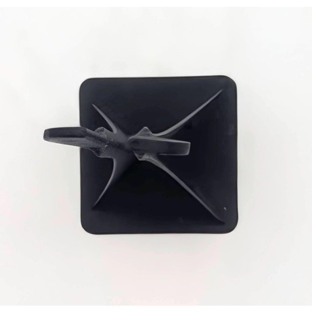 1960s Danish Modern "Nearness" Cast Iron Sculpture by Winckler For Sale - Image 10 of 11