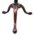 Wood Antique Georgian Mahogany Torchere Candle Stand, 1750 For Sale - Image 7 of 11