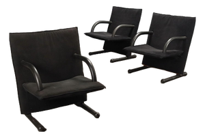 T Line Chairs by Burkhard Vogtherr for Arflex, Set of 3
