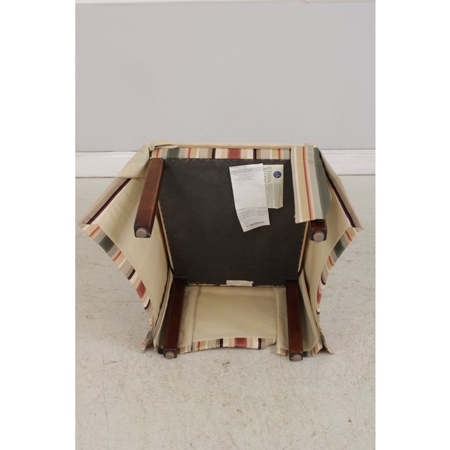 Pair of Ethan Allen Slipper Dining Chairs For Sale - Image 13 of 14