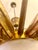 Art Deco French Chandelier with Gilt Bronze and Glass Starburst Sunburst, 1935 For Sale - Image 6 of 11