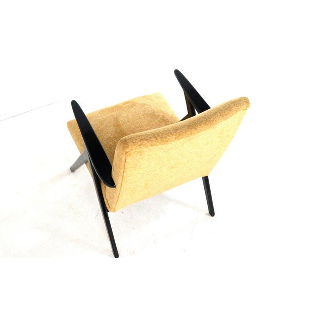 Black De Lier Lounge Chair For Sale - Image 8 of 16