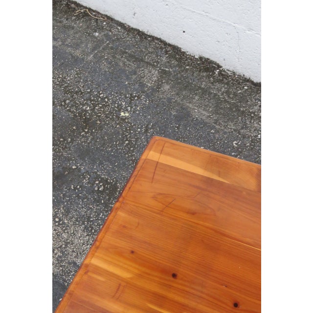 Solid Cedar Hope Chest Blanket Trunk Bench 6175 For Sale - Image 9 of 18