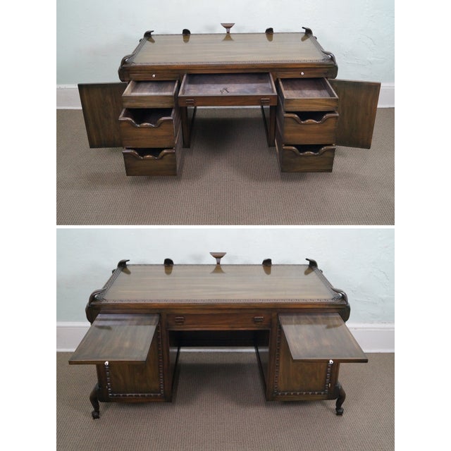 Art Deco Custom Executive Desk And Chair Chairish