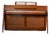 Mid-Century Modern Baldwin Acrosonic Walnut Upright Piano With Cane Panels, Circa 1960s For Sale