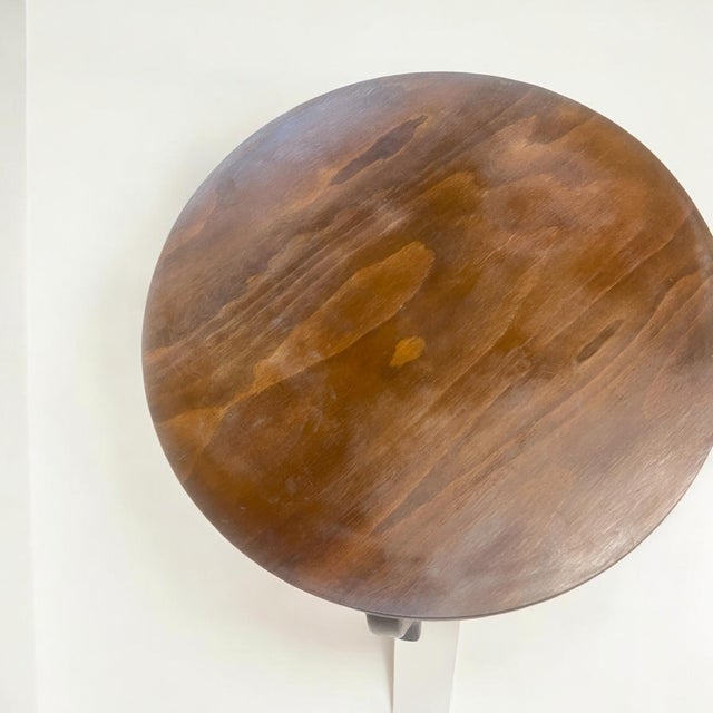 1930s Art Nouveau Table in Dark Wood, Germany, 1930s For Sale - Image 5 of 7