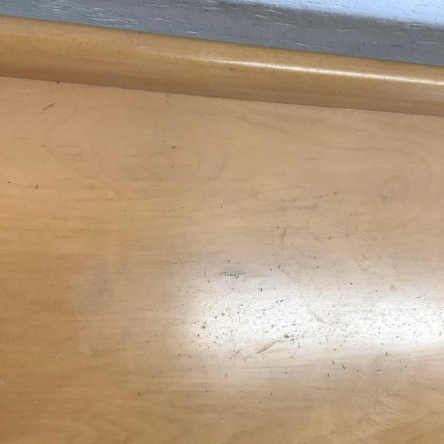 Mid-Century Storage Headboard With Nightstands by Heywood Wakefield For Sale - Image 12 of 12