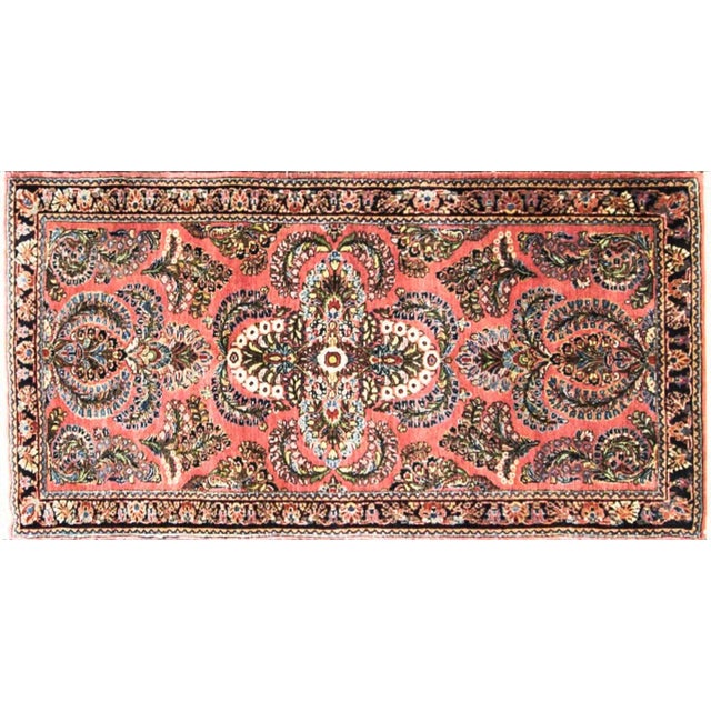 The source of this important provenance has been in the village of Sarouk. North of Arak (formerly Sultanabad). Sarouks...