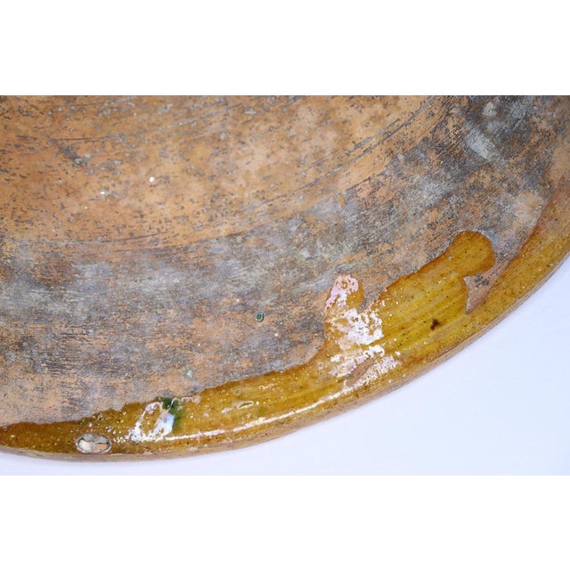 Vintage Handmade Clay Bowl or Plate, 1930s For Sale - Image 11 of 17