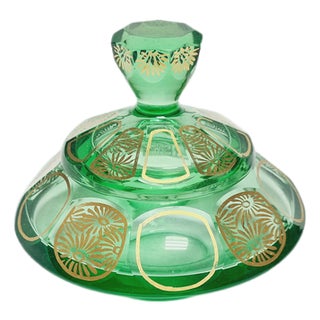 Art Deco Candyer from Moser, Former Czechoslovakia, 1960s For Sale