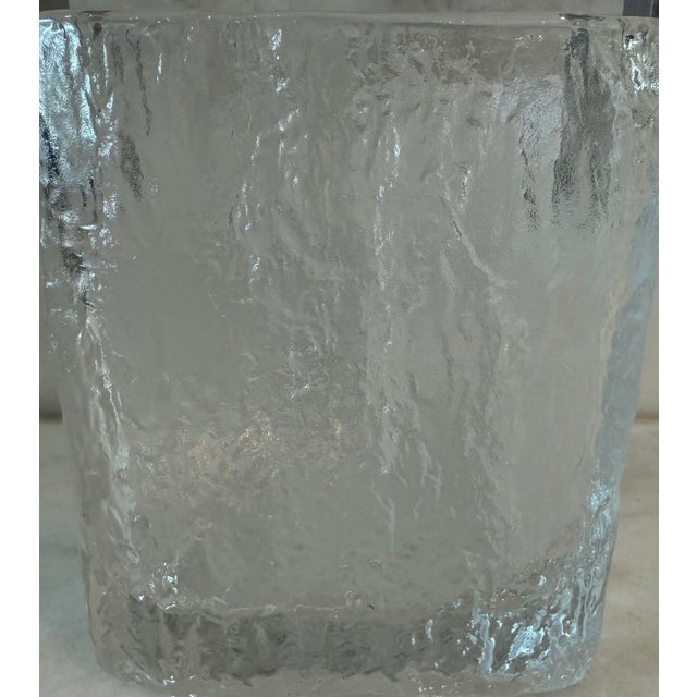Mid 20th Century Hoya Glass Ice Bucket For Sale - Image 9 of 12
