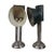 19th Century Nickel Library Desk Lamps with Tole Shades - a Pair For Sale - Image 11 of 11