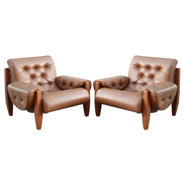 Brazilian Lounge Chair, 1960s For Sale