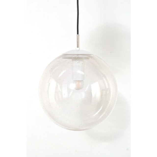 Vintage Three-Light Pendant Lamp, 1960s For Sale - Image 6 of 15