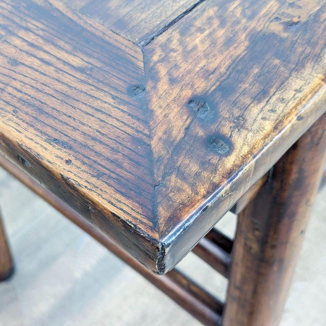 Wood Antique Chinese Altar Table For Sale - Image 7 of 8