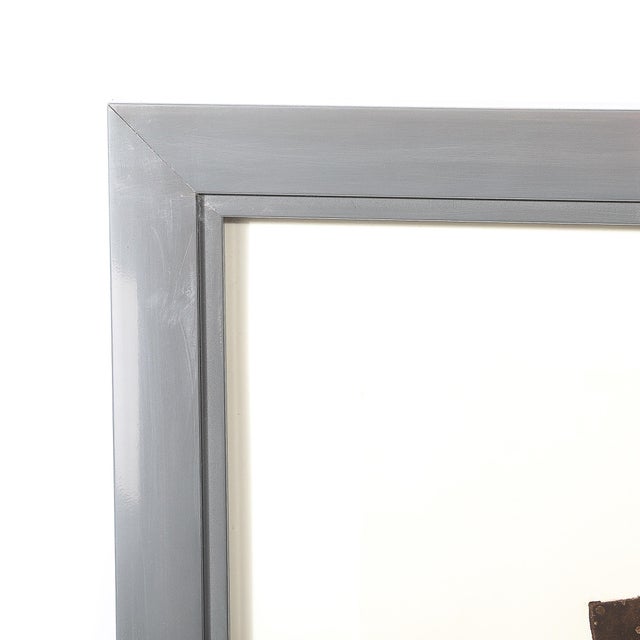 Mid-Century Modernist Screen Print Titled "Man" Signed Sheng Hey C. 1973 For Sale - Image 15 of 16