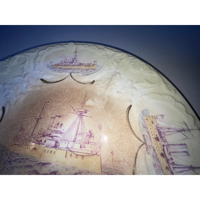 Great White Fleet Porcelain Plates For Sale - Image 9 of 11