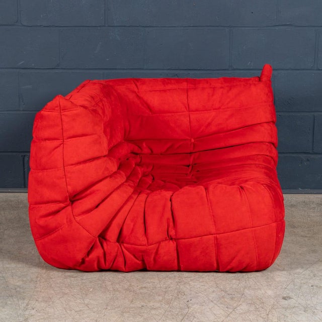 Red Togo Corner Sofa by Michel Ducaroy for Ligne Roset, France, 1973 For Sale - Image 6 of 18