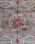 Traditional 9x12 Unique Kashmir Art Silk Rug | Ivory & Rust Floral Design For Sale - Image 3 of 4