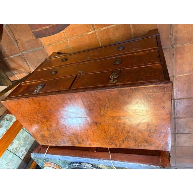 Early 1800s French Pollard Oak Chest of Drawers, ( Commode ) For Sale In West Palm - Image 6 of 6