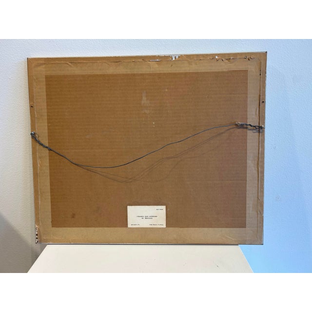 Contemporary Original Intaglio Print Titled the Sandpiper by Betty Harrington For Sale - Image 3 of 3