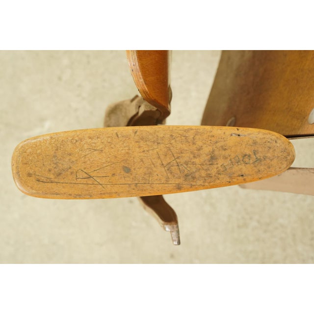 Mid 20th Century Vintage Art Deco Theater Auditorium Seats For Sale - Image 5 of 12