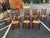 20th Century Clore Furniture Set of 10 Shaker Style Walnut Rush Seat Ladder Back Dining Chairs For Sale In Washington DC - Image 6 of 18
