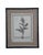 Traditional Late 20th Century Grace Feyock for Uttermost Casual Grey Study Botanical Prints on Burlap, Framed - Set of 2 For Sale - Image 3 of 12