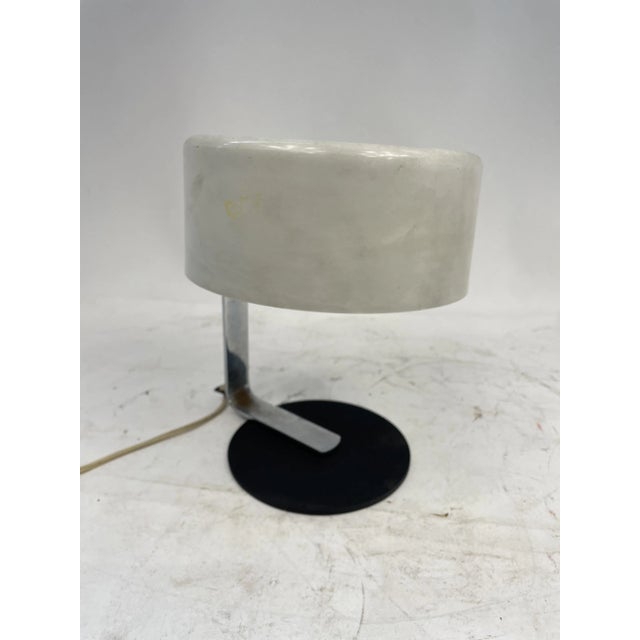 Black Table Lamp in Metal, 1970s For Sale - Image 8 of 12