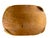 Vintage Gabriella Crespi Style Coiled Rattan Oval Tray For Sale - Image 6 of 6