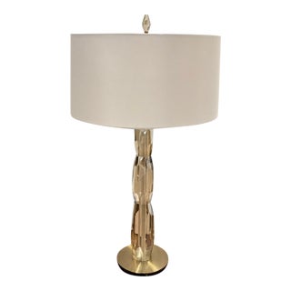 Revelation Multifaceted Table Lamp For Sale