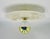 Contemporary Luca for Fermaluce Cream Resin Brass Flush Mount Light, Italy 2022, Labeled For Sale - Image 3 of 17