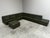 Modular Sectional Sofa in Green Tufted Leather from de Sede, 1970s, Set of 9 For Sale - Image 4 of 15