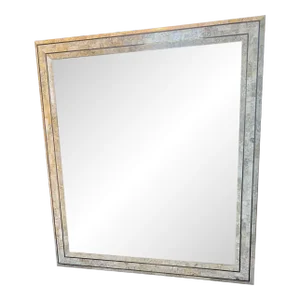 Late 20th Century Maitland-Smith Tessellated Stone Wall Mirror