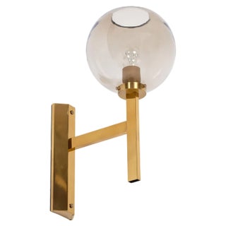 Vintage Swedish Wall Lamp by Holger Johansson, 1970s For Sale