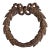 Vintage Cast Iron Wreath For Sale