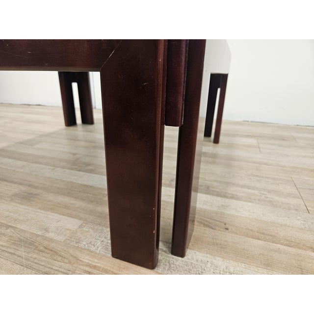 Coffee Table with Smoked Glass attributed to Afra and Tobia Scarpa for Cassina, 1960s For Sale - Image 18 of 18