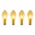 Modern Italian Champagne Sanded Leaf Murano Glass Wall Sconces, 4-Piece Set For Sale
