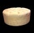 A Large Contemporary Round, Tufted , Custom Upholstered Ottoman. For Sale - Image 4 of 4
