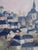 Luce Tereygeol, Landscape of Turenne, 1970s, Oil on Canvas, Framed For Sale - Image 12 of 14
