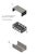 Stainless Steel Cubic Ottoman / Bench Ponoma For Sale - Image 4 of 4