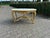 French 1940s French Louis XVI Gold Beech & Marble Coffee Table For Sale - Image 3 of 12