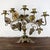 Antique French Candleholder with Flowers and Grapes, 1890s For Sale - Image 9 of 16