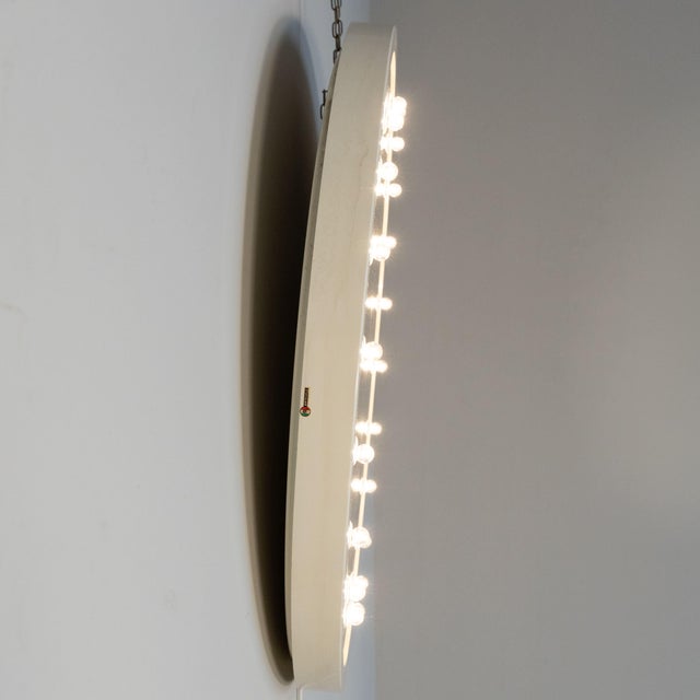 Mod. 51/A Luminous Wall Mirror by Gino Sarfatti for Arteluce, 1950s For Sale - Image 13 of 15