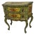 Late 19th Century Venetian Floral Paint Decorated Two Drawer Commode For Sale