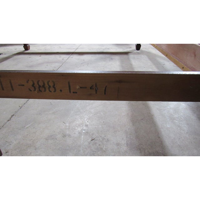 1980s American Drew Cherry King Size Poster Bed Rice For Sale - Image 10 of 10