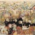 A late luncheon scene in a lavish pavilion decorated with palm fronds. This is a high quality archival reproduction print...